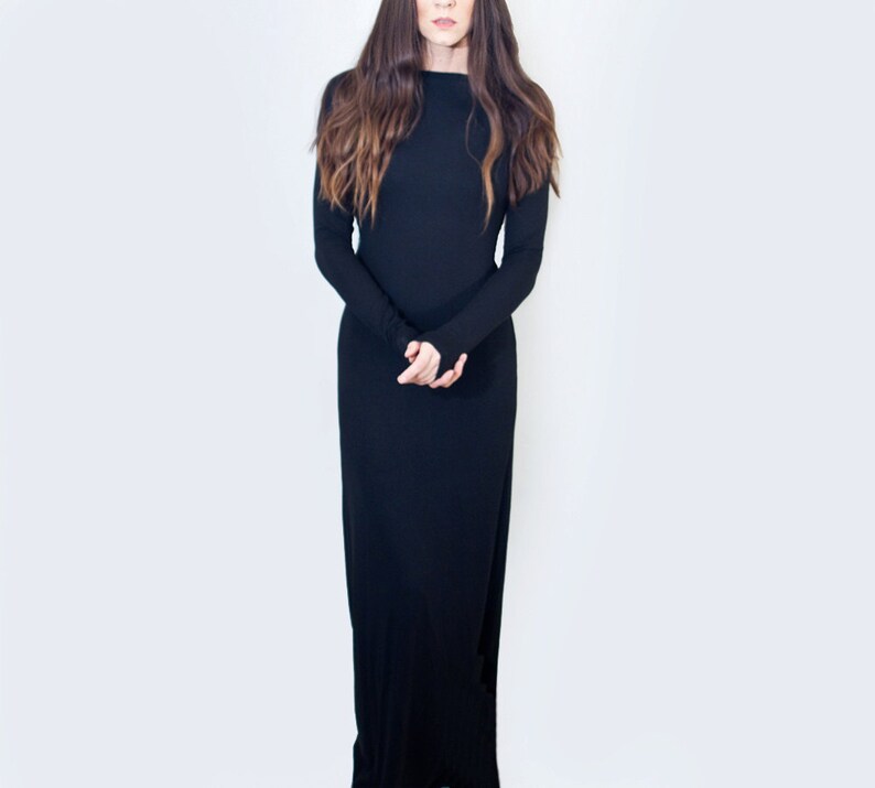 Boatneck Long Sleeve Dresses