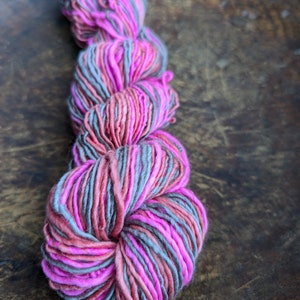 SALE! Hand Spun Hand Dyed Wool Yarn