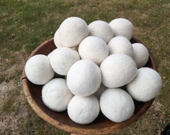 Boules de sèche-linge en laine