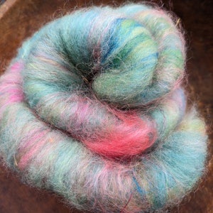 Hand Carded Wool Spinning Batt
