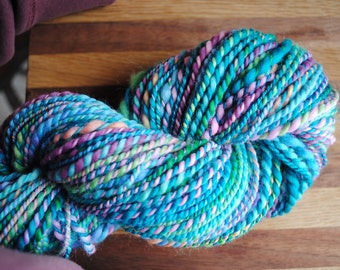 Handspun wool yarn 2ply