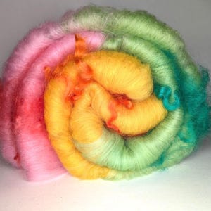 Hand Carded Wool Fiber Batt