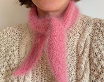 Gigi, écharpe, Schal, Patron Trikot, Strickmuster, francais, englisch
