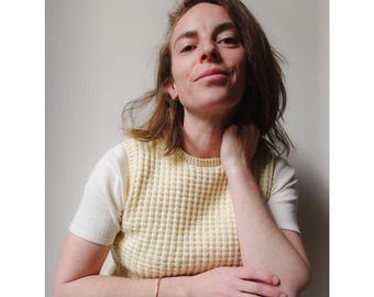 Michel, Pullunder, Pull Sans Manche, Strickmuster, Patron de Tricot