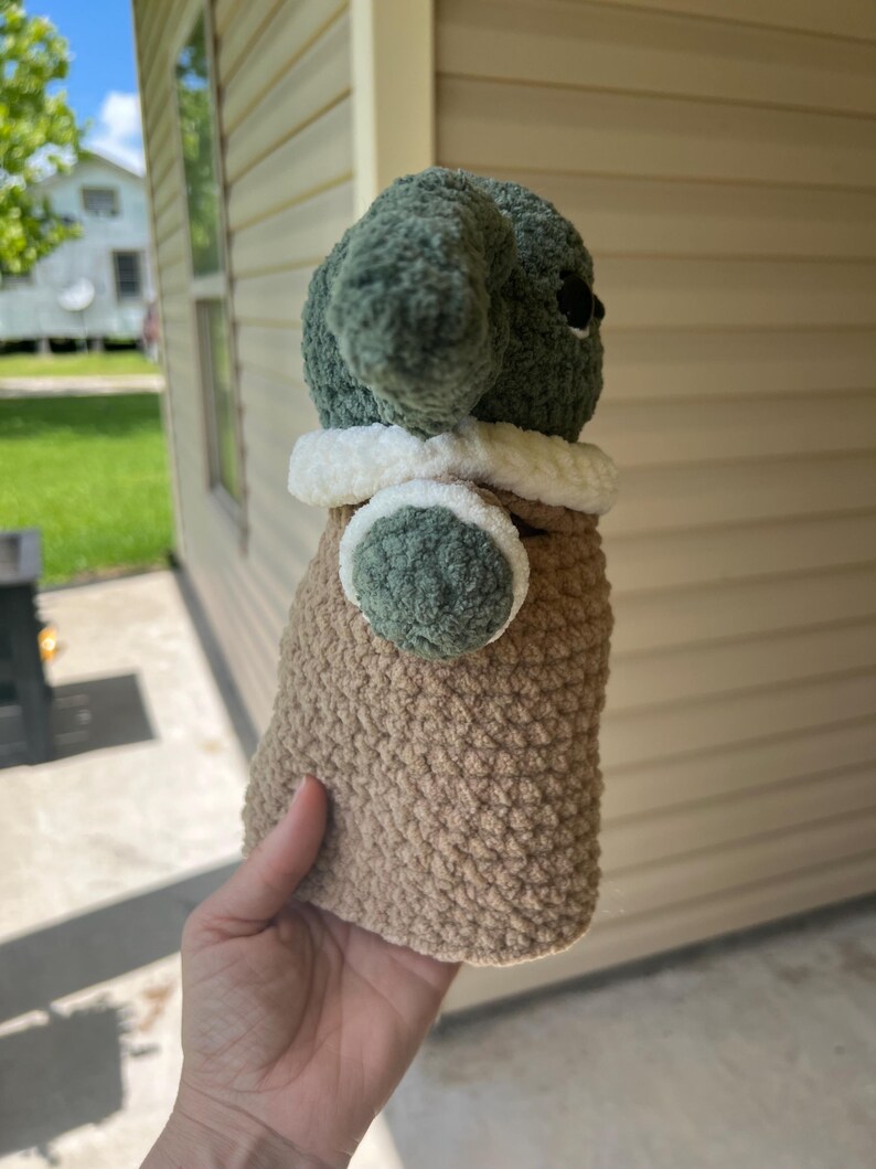 Handmade Chenille Baby Alien Plushie – Soft Crochet Foundling Toy - Etsy