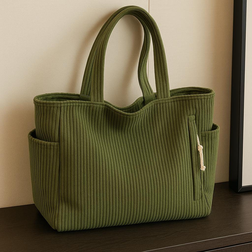 Bolso tote de pana España