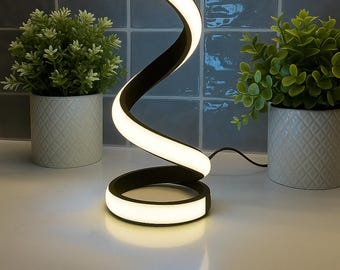 Modern Spiral LED Table Lamp