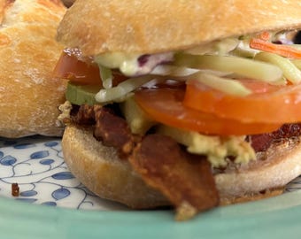 Einkorn Sourdough Sandwich Buns, Artisan Ancient Grain Bread, 6 Grams of Protein per 3 OZ Bun,  Sub Sourdough Rolls, or BLT's, 6 Bun Package