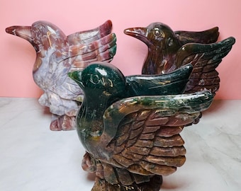 Ocean Jasper Bird - Strength & Renewal - 2.5