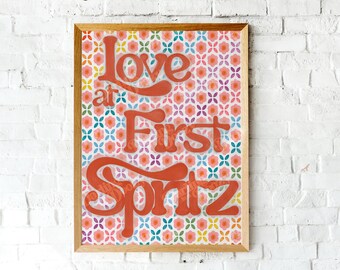 Love at First Spritz - Gallery Wall Digital Art Print