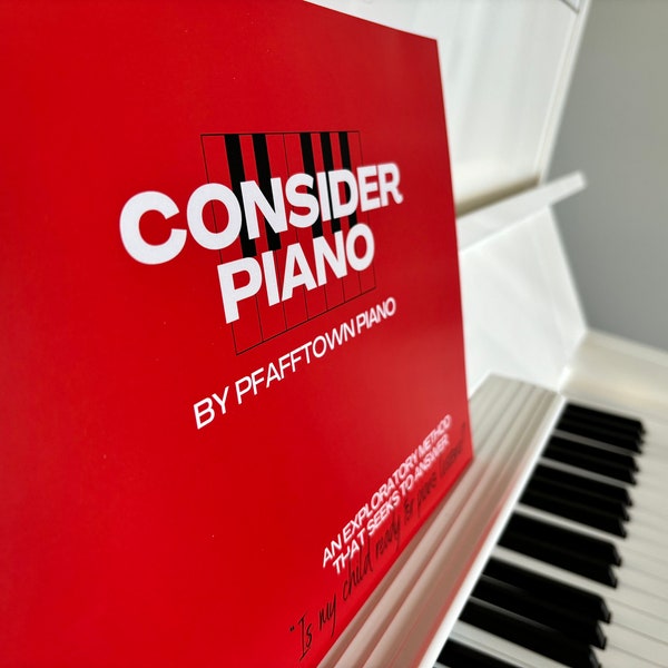 Consider Piano Book for Beginners