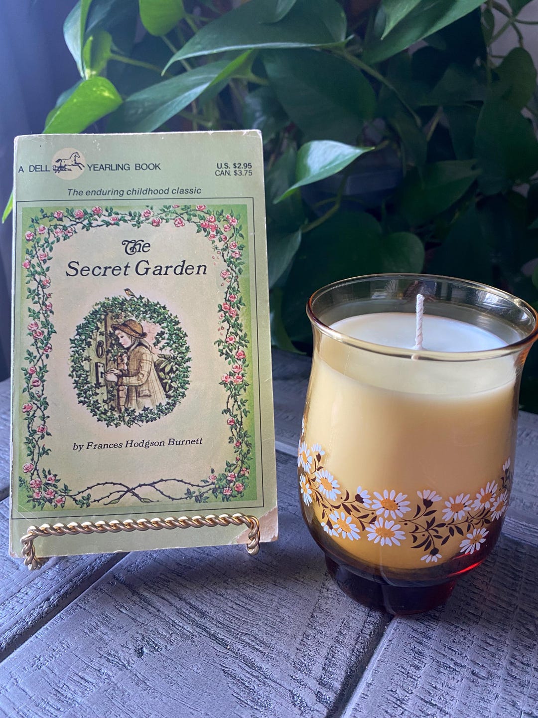 Dahlia Jardin de Paris Glass Candle