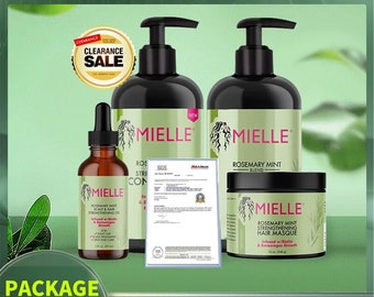 Mielle Organics Mielle Rosemary Mint Collection Set With Leave In Conditioner Hair Care Products