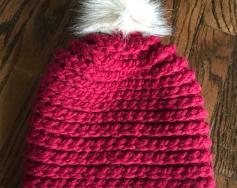 PNW  Hat Cranberry