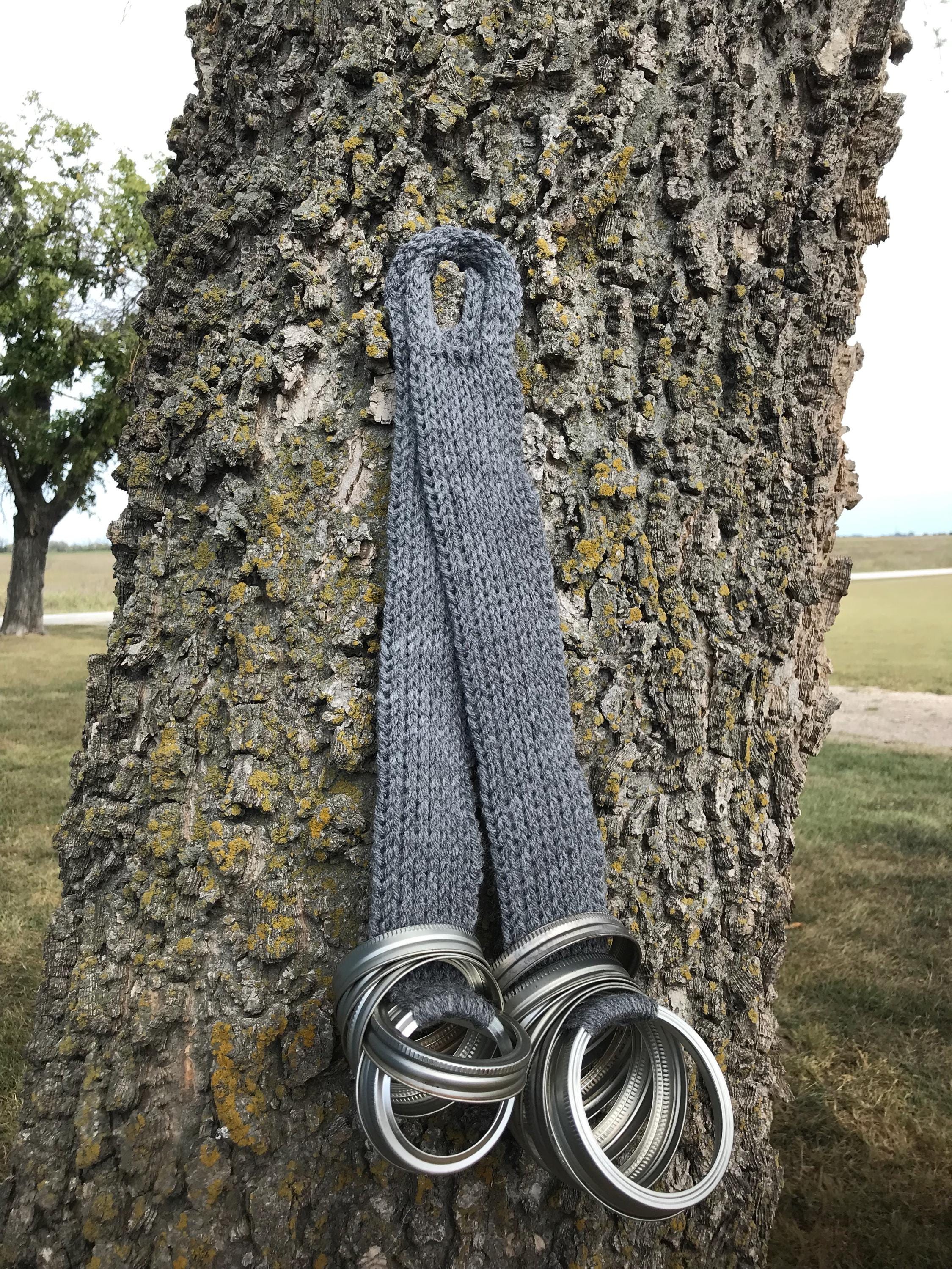 Grey Heather Canning Ring Organizer