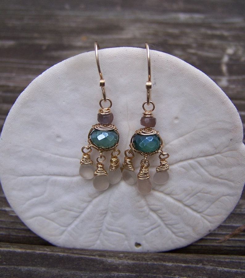 Faceted Teardrops Crystal Glass Rhinestone Dangle Earrings Earwires Ear Lin