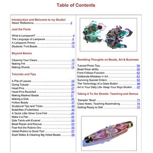 A beginner and intermediate tutorial guide to making lampwork beads, Glass beadmaking, Reflections: the Diary of a Glass Beadmaker pdf file image 2