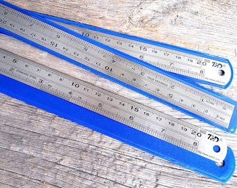 Metal Ruler - 8 inch - 20 cm