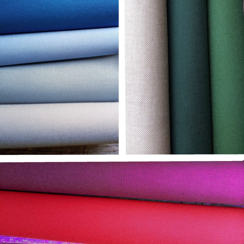 Bookcloth Sample Pack six random colours 8x10 image 5