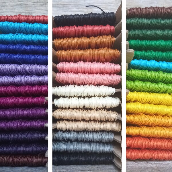 Waxed Linen Thread Etsy