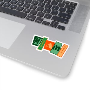 UM Sticker, University of Miami Merch, UM sticker, Hurricanes Sticker, Miami Hurricanes