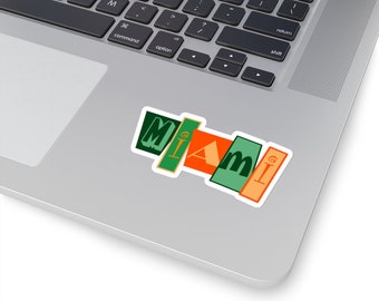 UM Sticker, University of Miami Merch, UM sticker, Hurricanes Sticker, Miami Hurricanes