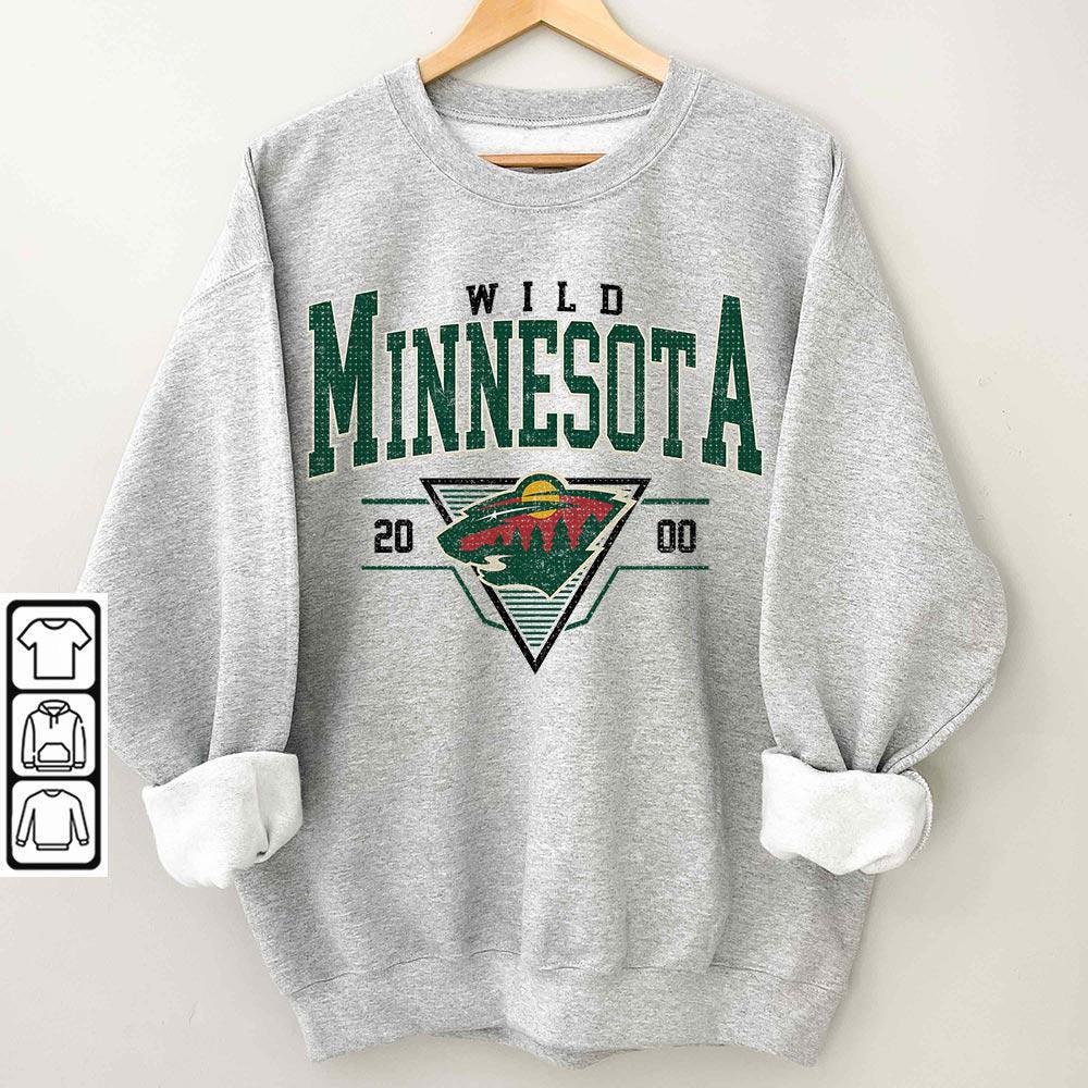 Vintage 90s Minnesota Wild Shirt, Crewneck Minnesota Wild Sweatshirt, Jersey Hockey Gift For Christmas