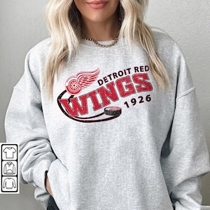 Detroit Red Ice Hockey Merch Shirt, Wings Vintage Bootleg Hockey Sweatshirt, Hockey Gift Fan 90s Shirt