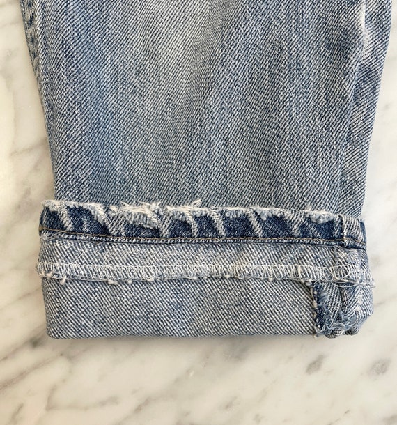 Vintage 1990s Original Fit Narrow Leg Guess Jeans… - image 10