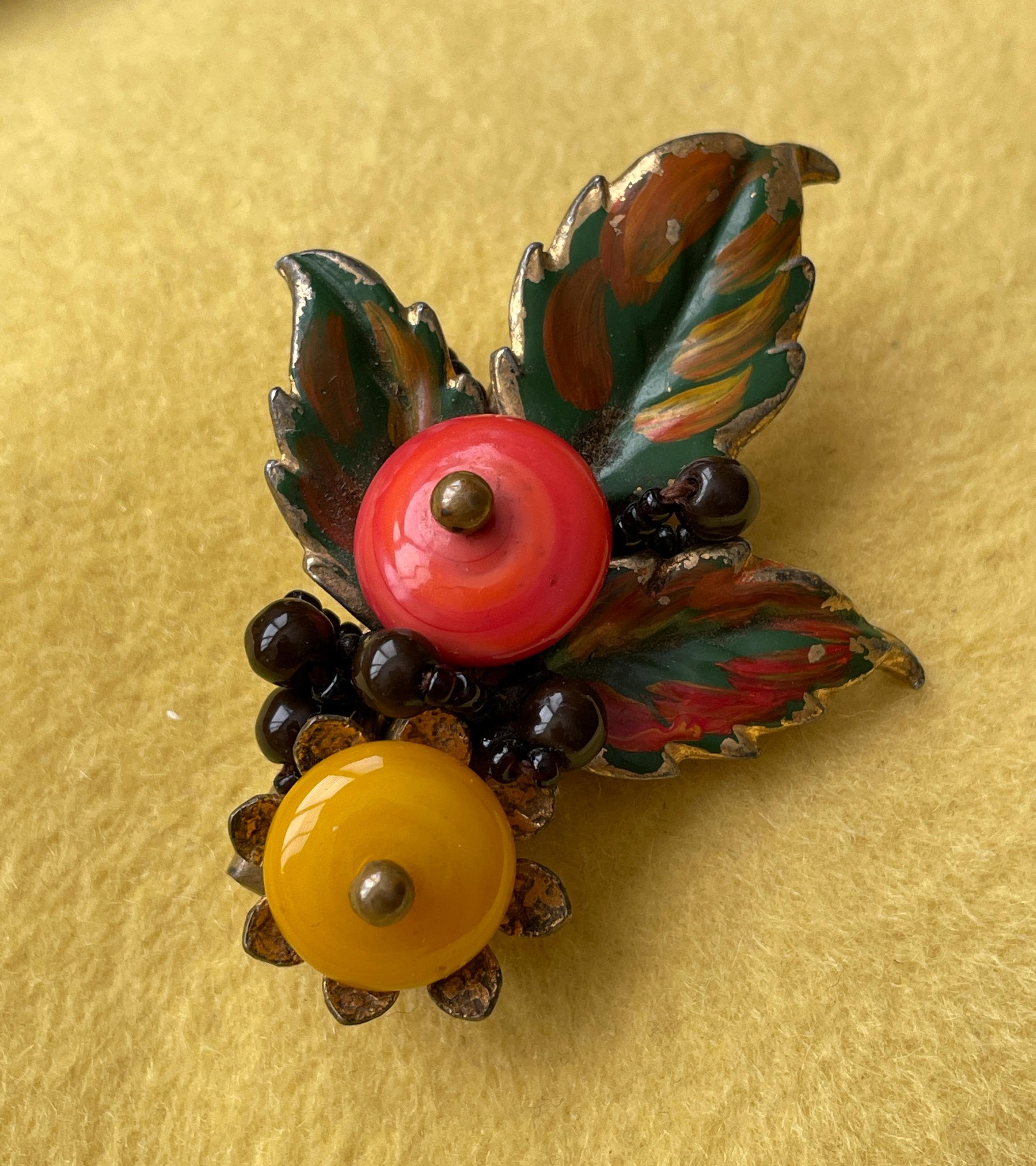 Miriam Haskell Brooch - Etsy