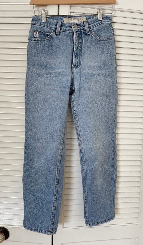 Vintage 1990s Original Fit Narrow Leg Guess Jeans… - image 6