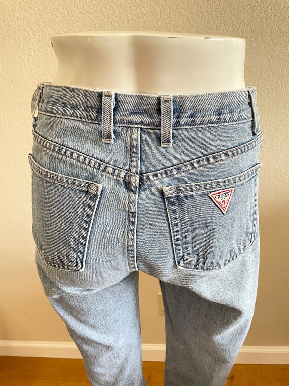 Vintage 1990s Original Fit Narrow Leg Guess Jeans… - image 5