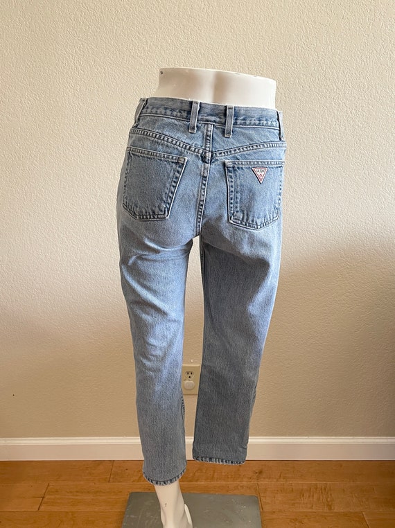 Vintage 1990s Original Fit Narrow Leg Guess Jeans… - image 4