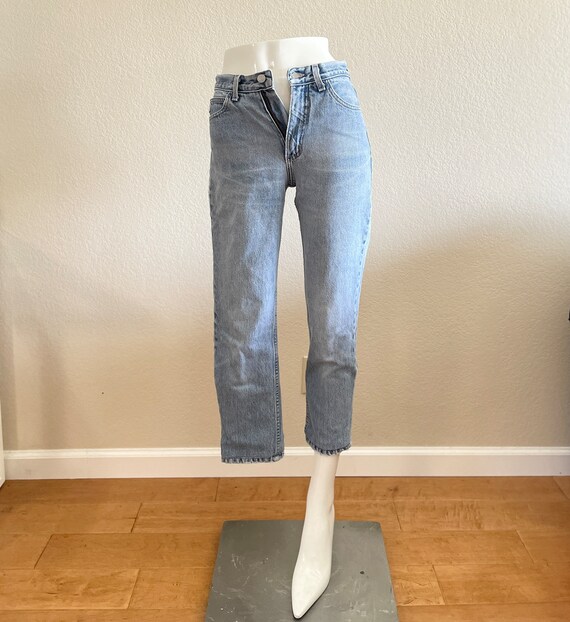 Vintage 1990s Original Fit Narrow Leg Guess Jeans… - image 1