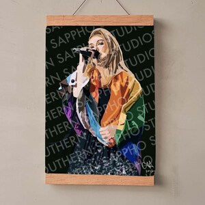 Adele | Digital Download | Celebrity | Music Prints | LGBTQ Art | Girly Pop | Gift | Portrait | Home Decor | Downloadable |Ally | Pride