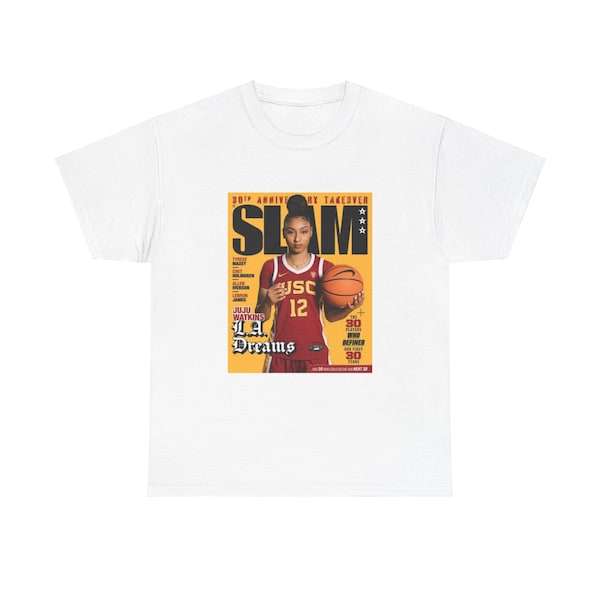 Juju Watkins SLAM Cover T-shirt | WBB | Juju Watkins Shirt |  March Madness  | USC Basketball | Basketball Gift|