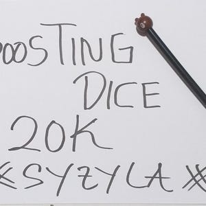 Boosting Dice 20.000 (LESE BESCHREIBUNG)