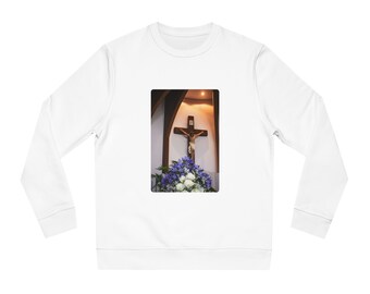 Premium Organic Cotton Sweatshirt - Altar's Cross