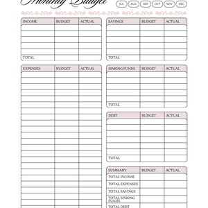 Budget planner