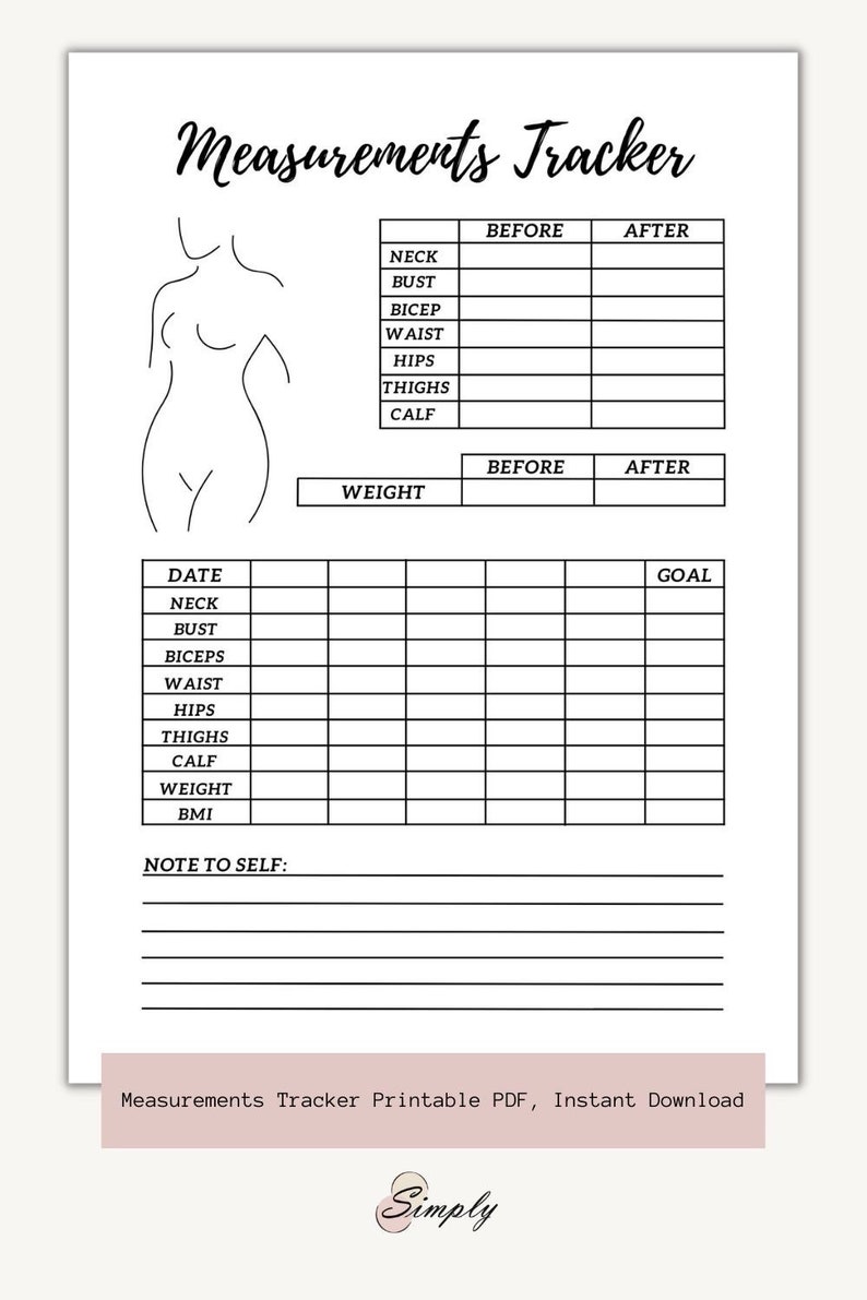 Measurement Tracking - Etsy
