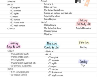workout routine