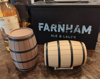 Récipient de voyage en fût de whisky pour verre Glencairn, pour dégustation, événements, bar et voyages