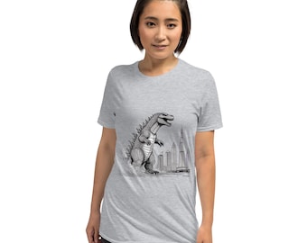 Camiseta unisex de manga corta del monstruo Kaiju