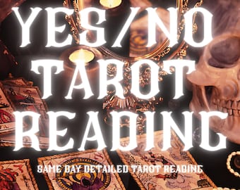 Yes or No Tarot Reading Instant Clarity One Hour African Reading Precise 3 Psychic Same day Answers