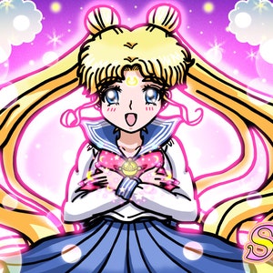 Magical Moon Girl 2024 Moonlight Make-Up 11x17 in Digital Art Files