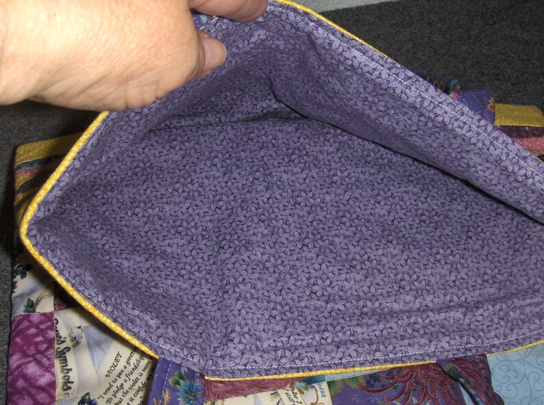 large Tote Bag Handmade Wonderfull color /& size !!! New
