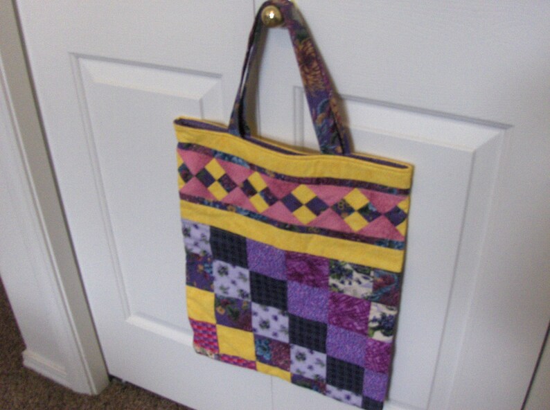 large Tote Bag Handmade Wonderfull color /& size !!! New