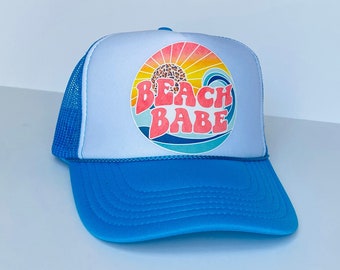 Beach Babe Trucker Hat/Beach Hat