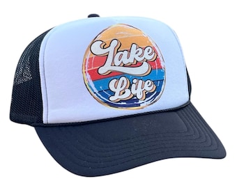 Lake Life Foam Front Trucker Hat