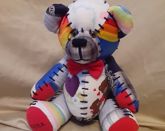 Scrappy Patchwork Bear
